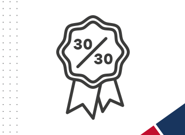 An icon for the 30 in Their 30s award program