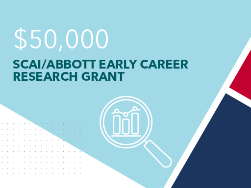 SCAI/Abbott Early Career Research Grant, $50,000