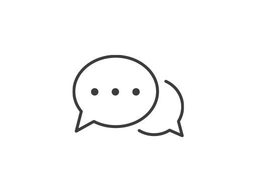 Speech bubble icon