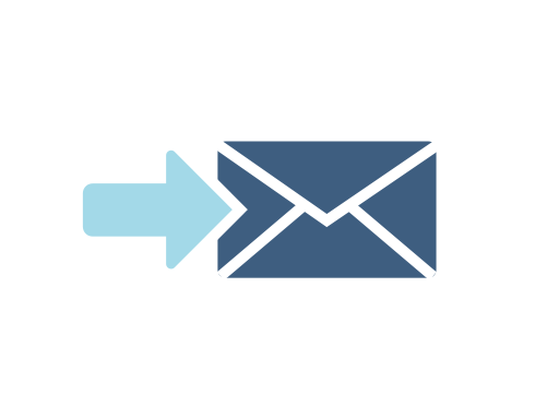 An icon representing email communication