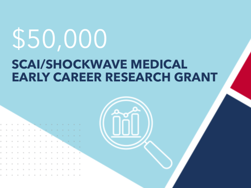 $50,000 SCAI/Shockwave Medical Early Career Research Grant